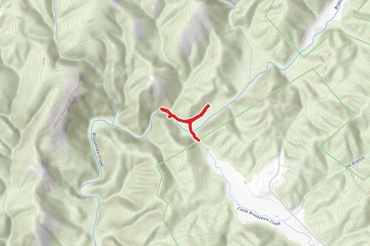 Brasstown Waterfall Series Trail