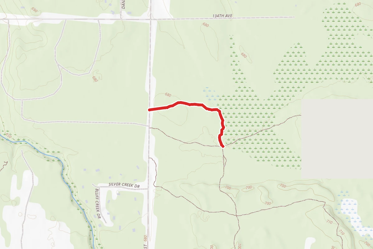 Allegan State Game Area - Equestrian Trail Silver Creek 3