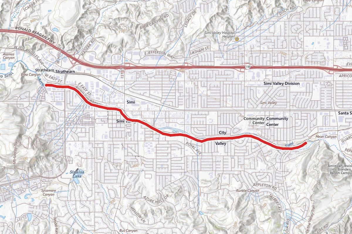 Arroyo Simi Equestrian Trail