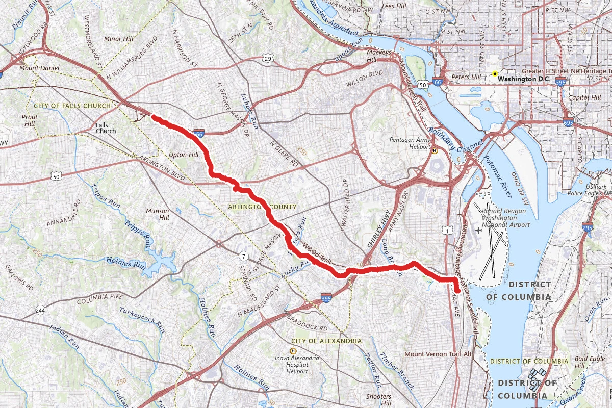 Four Mile Run Trail