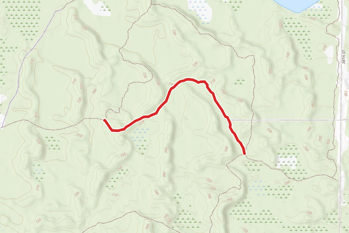 Allegan State Game Area - Equestrian Trail Silver Creek 7