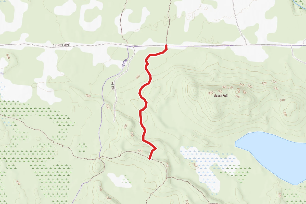 Allegan State Game Area - Equestrian Trail Silver Creek 4