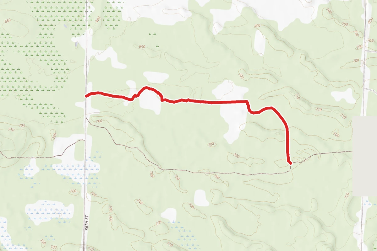 Allegan State Game Area - Equestrian Trail Silver Creek 2