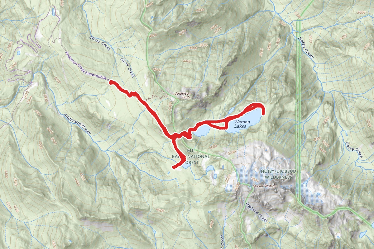 Anderson and Watson Lakes Trail