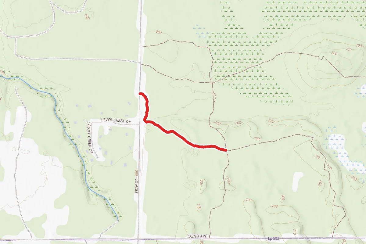 Allegan State Game Area - Equestrian Trail Silver Creek 1