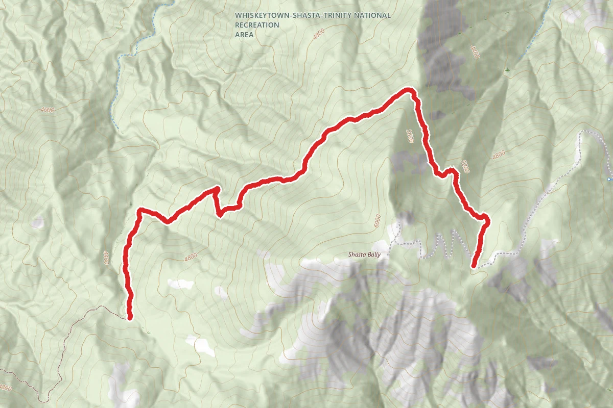 Shasta Bally Trail