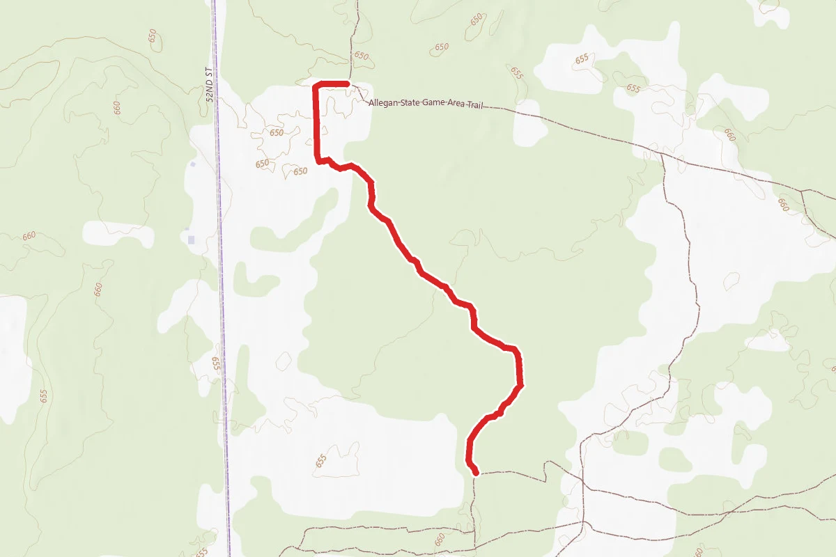 Allegan State Game Area - Equestrian Trail El1