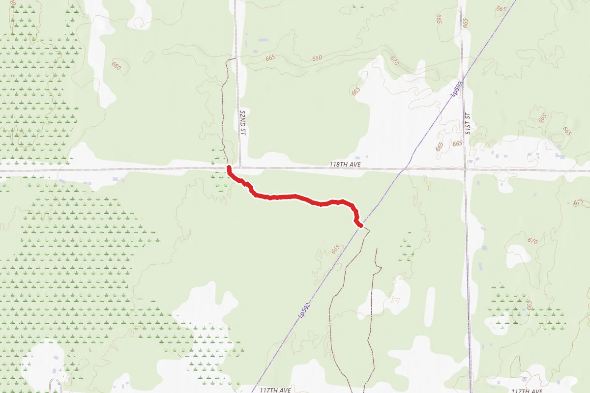 Allegan State Game Area - Equestrian Trail El1