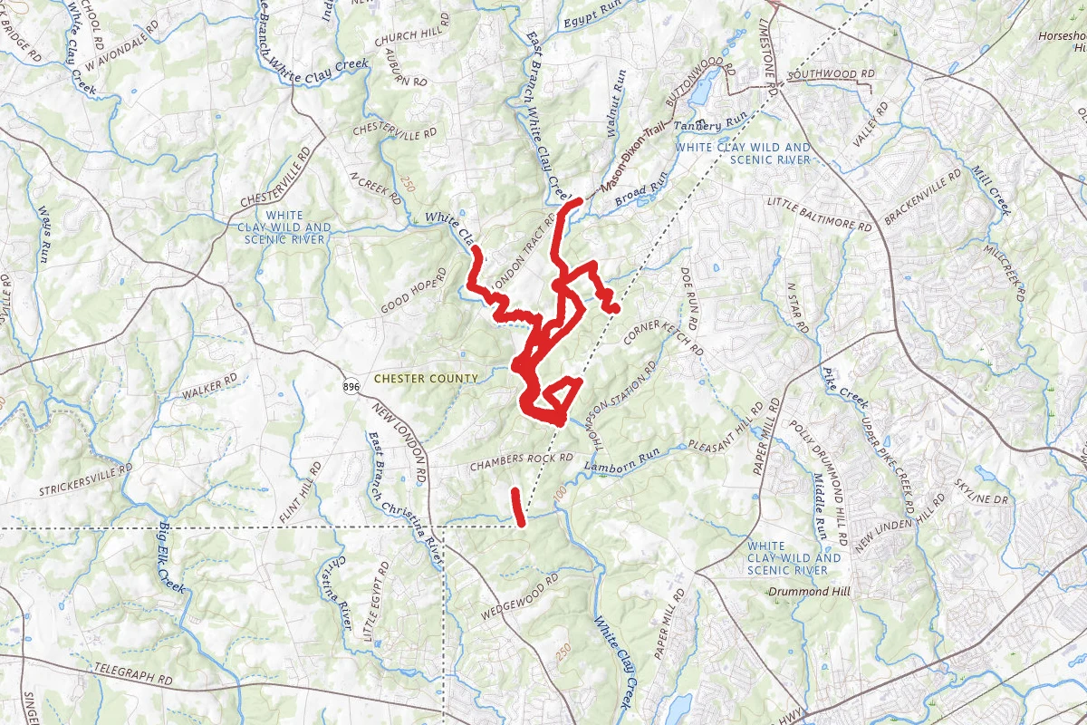 White Clay Creek Preserve Trails