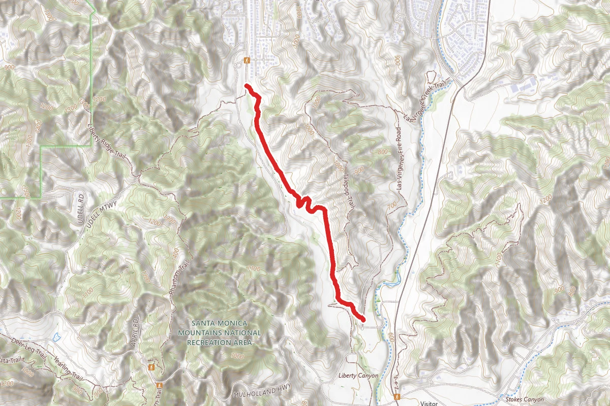 Liberty Canyon Fire Road