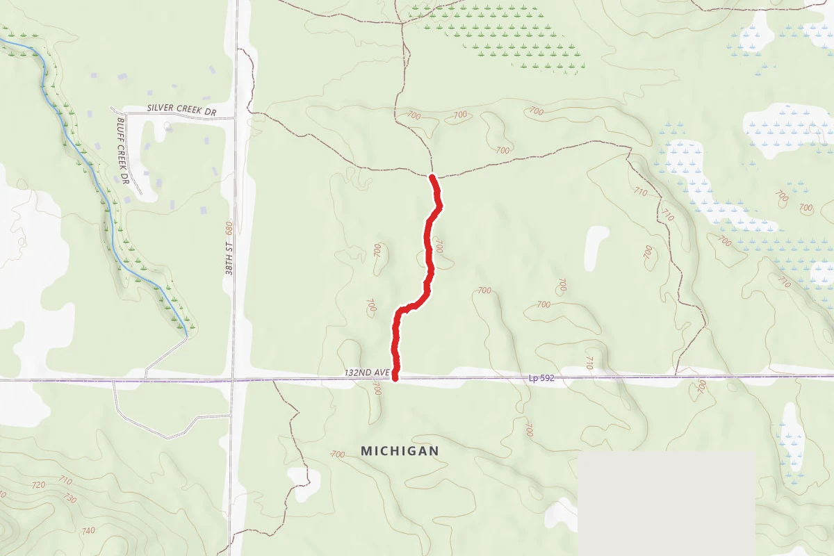 Allegan State Game Area - Equestrian Trail Silver Creek 3
