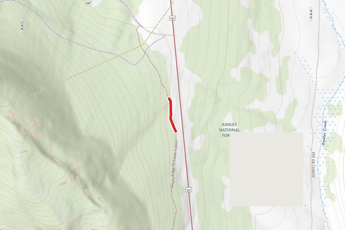 Grizzly Ridge to South Francis