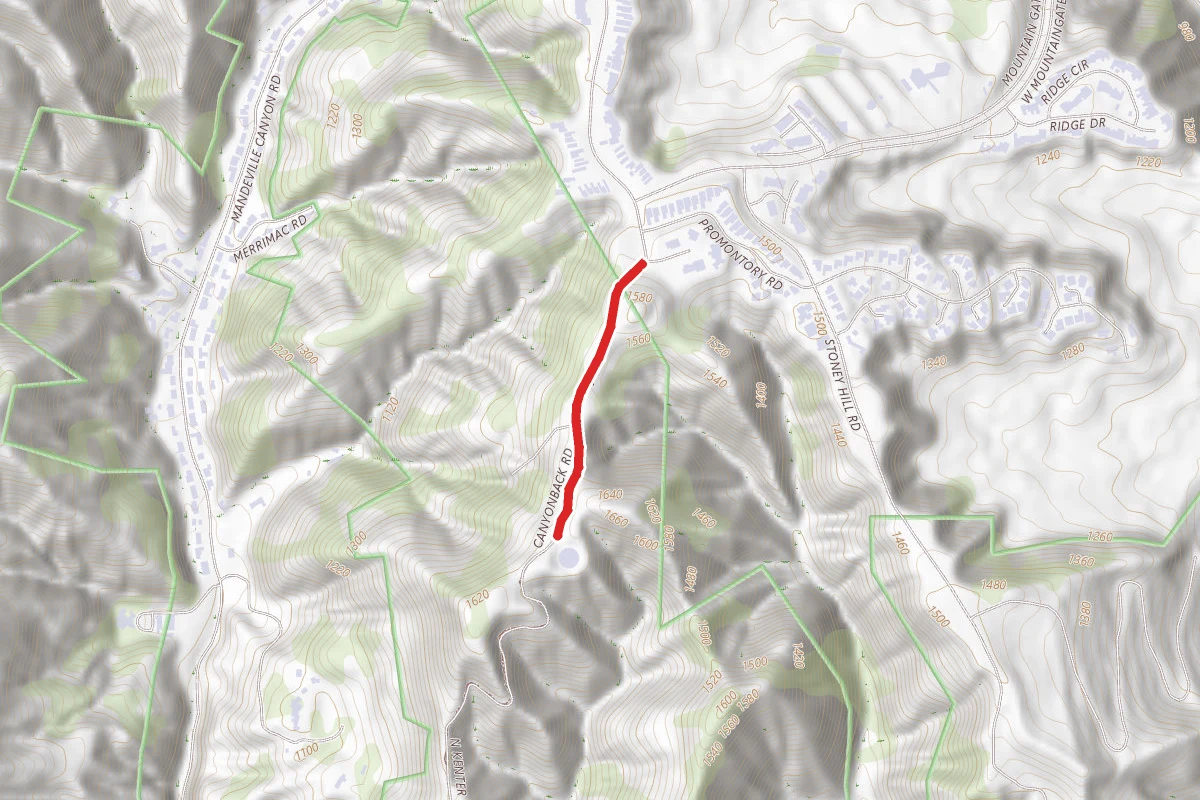 Canyonback Rd