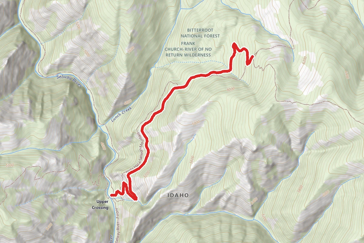 Hells Half-Salmon Mountain