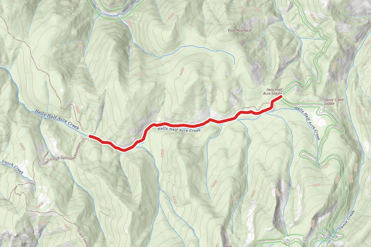 Hells Half-Salmon Mountain