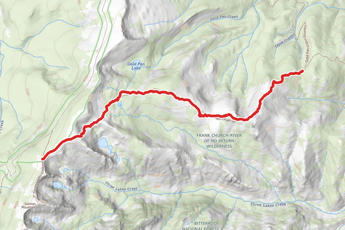 Hells Half-Salmon Mountain
