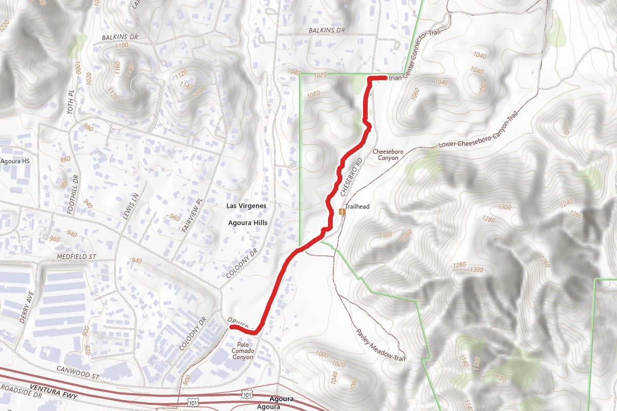 Agoura Equestrian Center Connector Trail