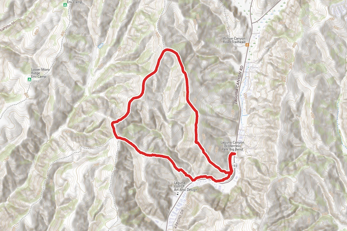 Big Bend Laguna Ridge Loop