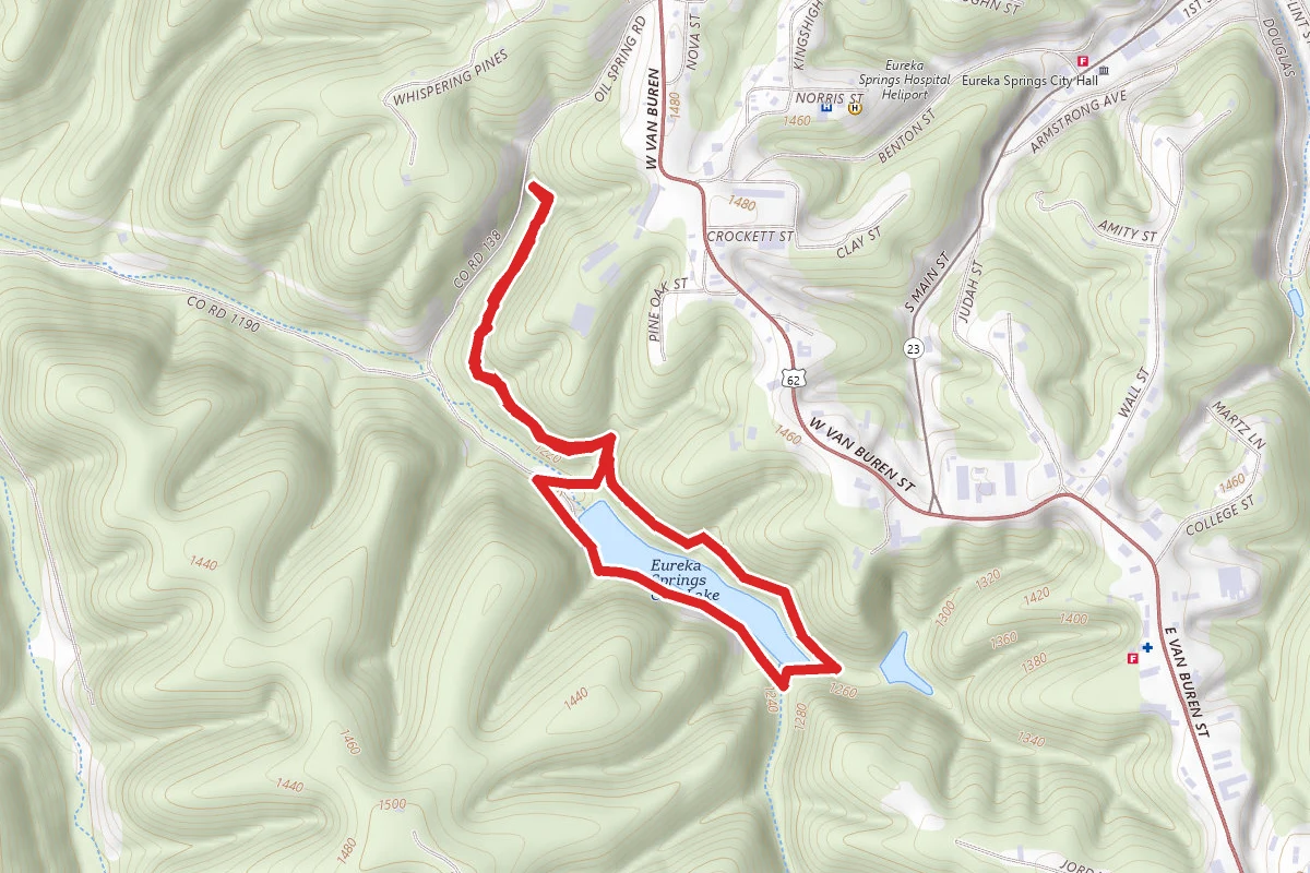 Black Bass Lake Trail