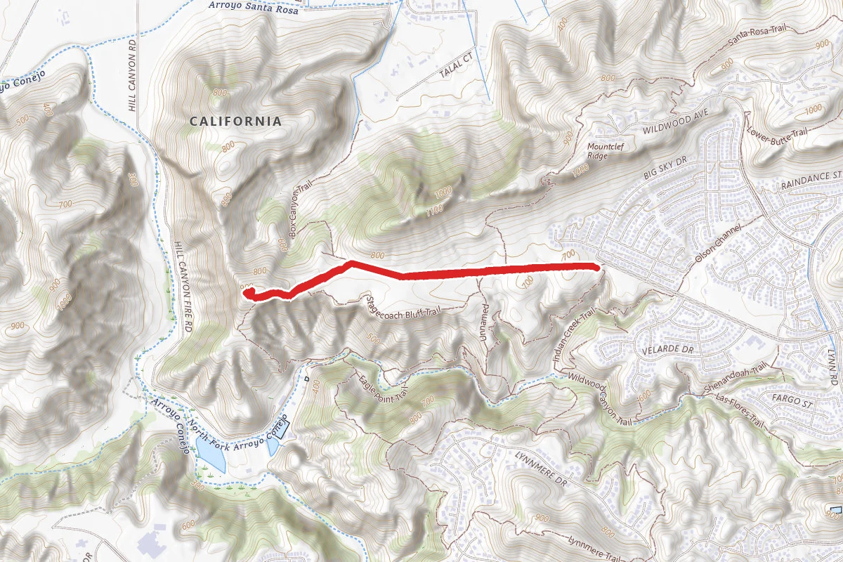 Wildwood Mesa Trail