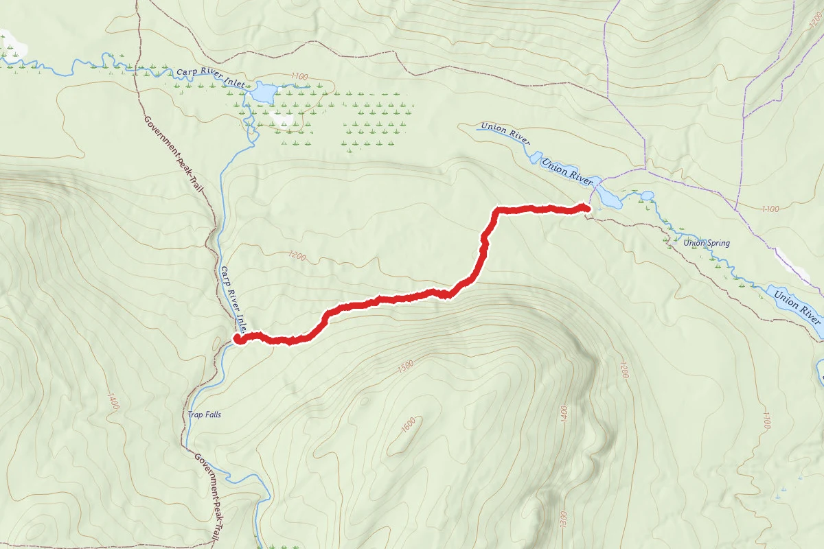 Porcupine Mountains State Park - Union Spring Trail