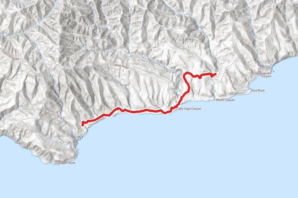 South (Wreck) Road
