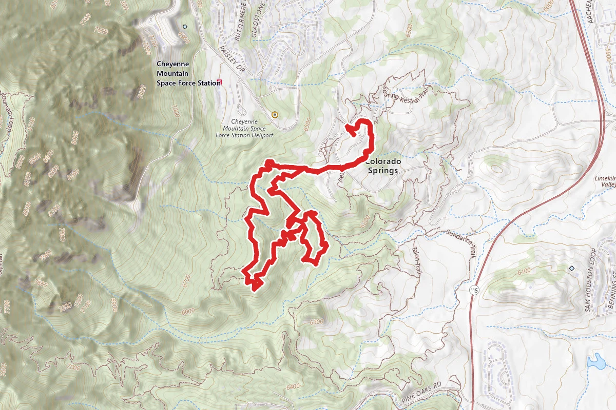 Blackmer Loop Trail