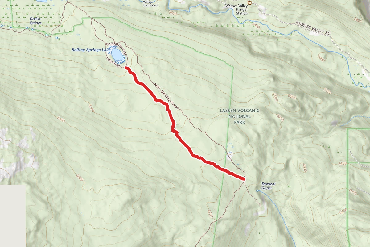 Terminal Geyser Trail