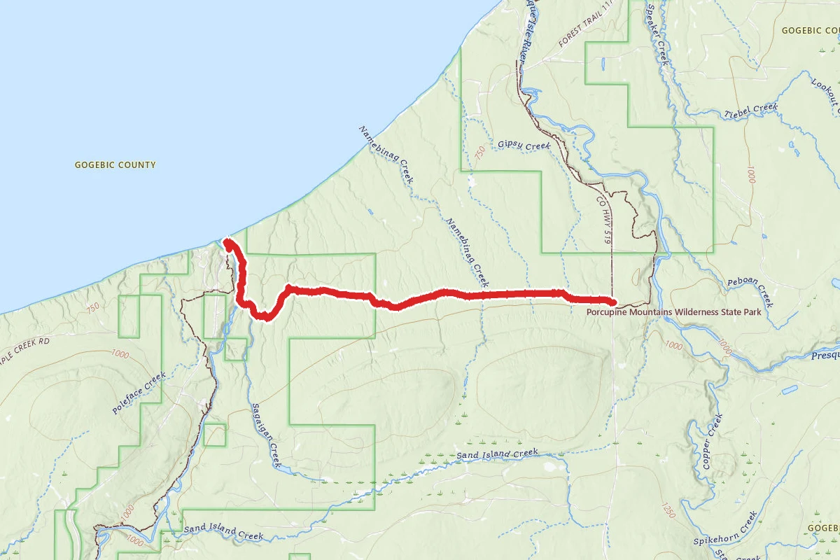 North Country Trail_Iron Belle Trail