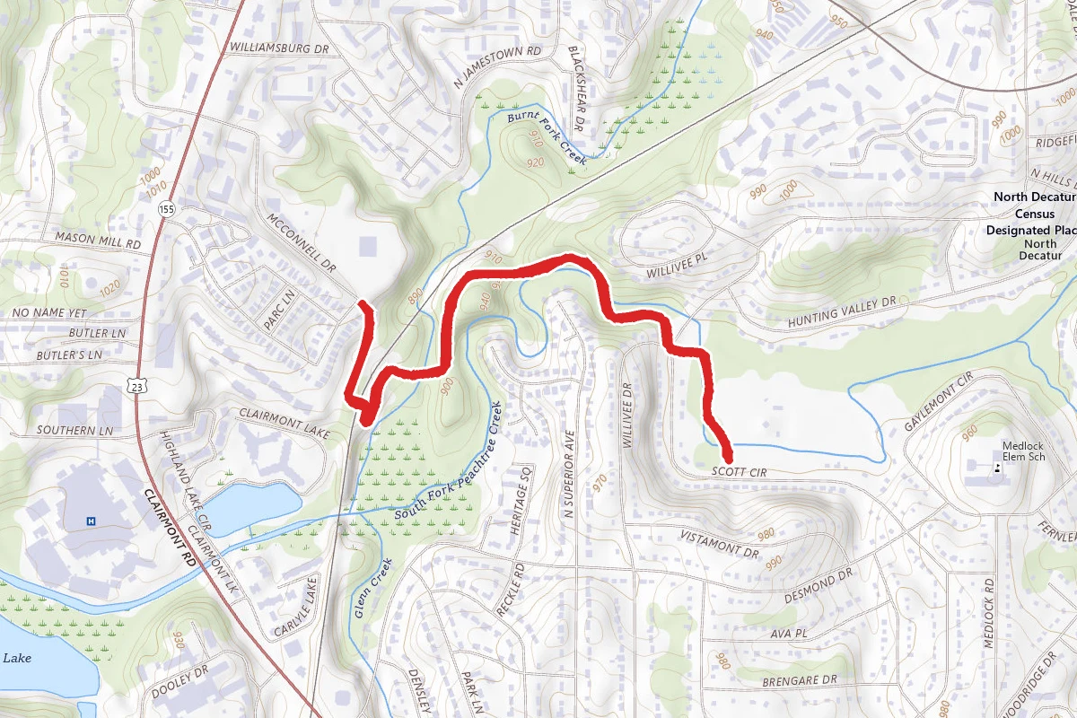 South Peachtree Creek Path Trail