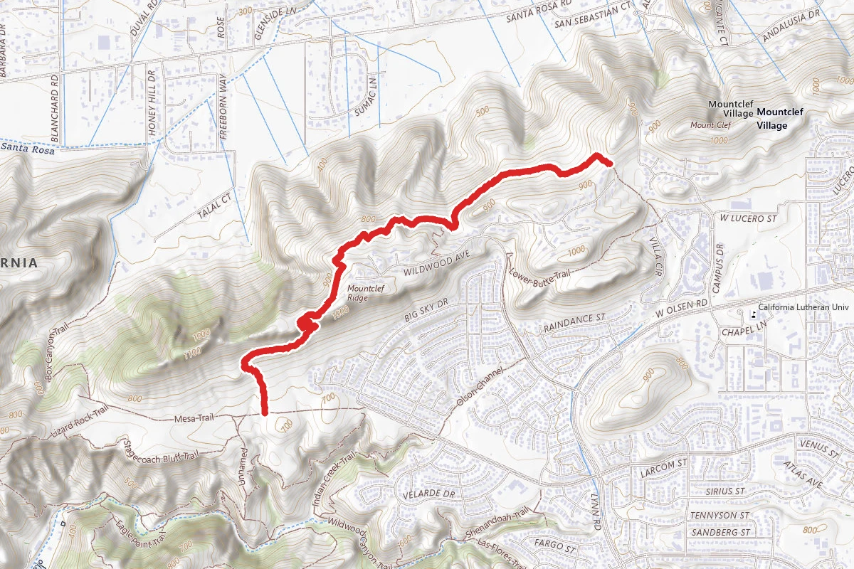 Santa Rosa Trail
