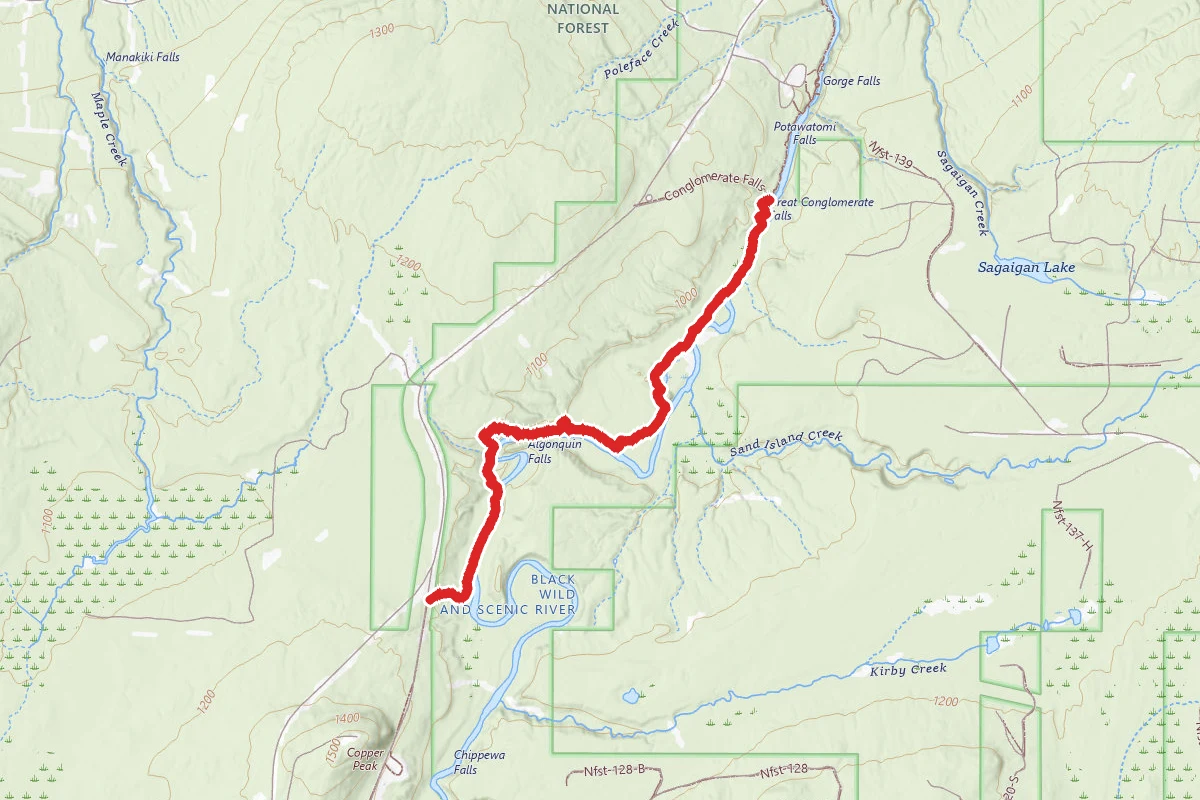 North Country Trail_Iron Belle Trail