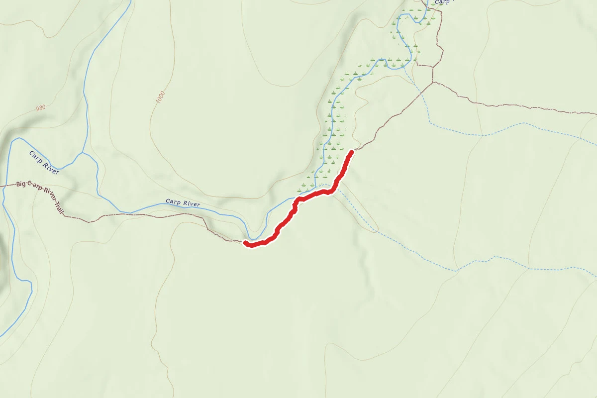 Porcupine Mountains State Park - Big Carp River Trail