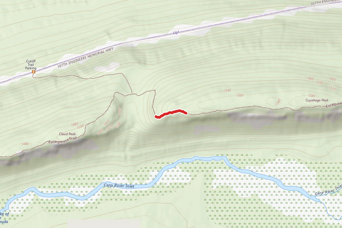 Porcupine Mountains State Park - Escarpment Trail