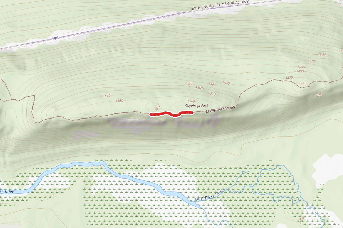 Porcupine Mountains State Park - Escarpment Trail