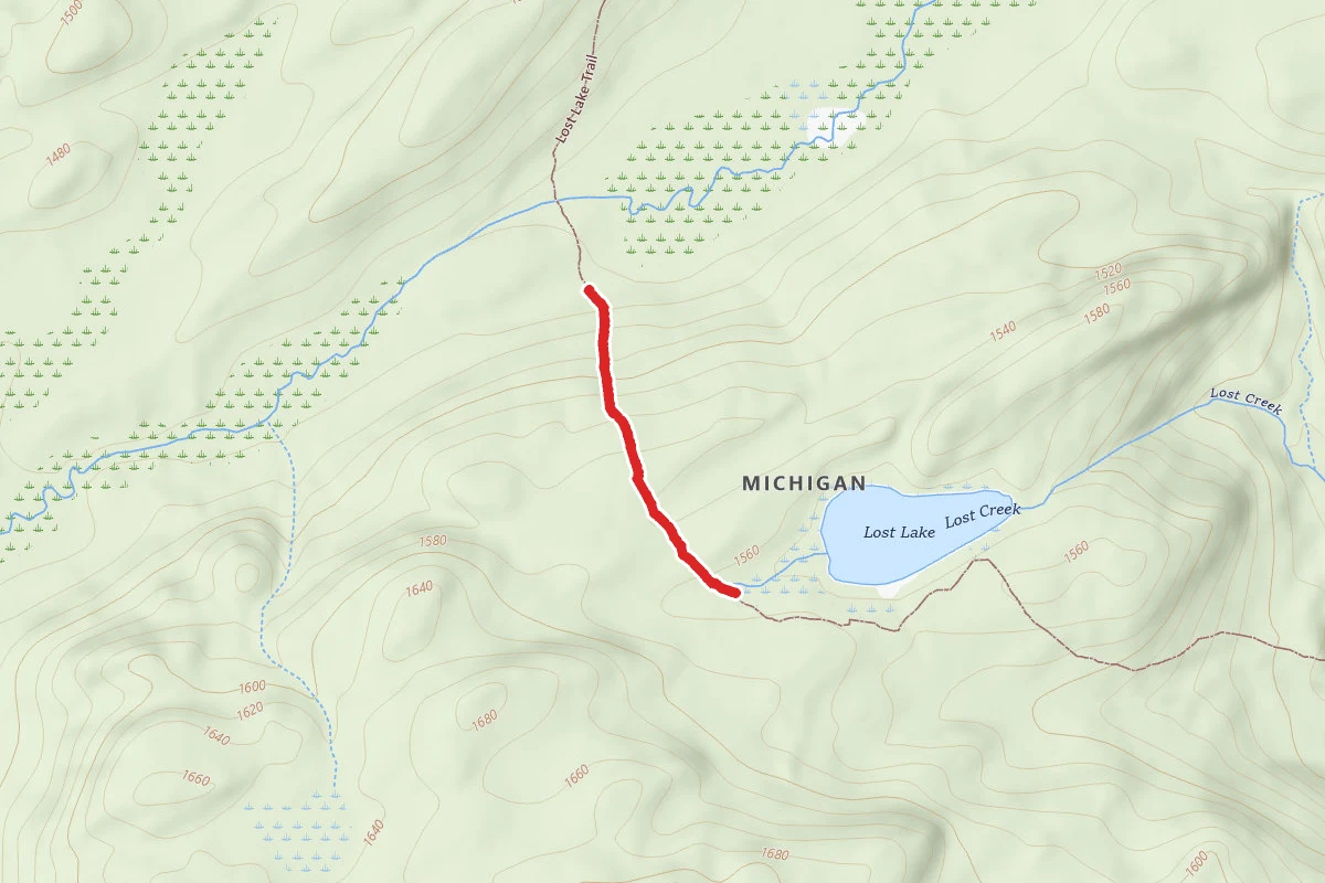 Porcupine Mountains State Park - Lost Lake Trail