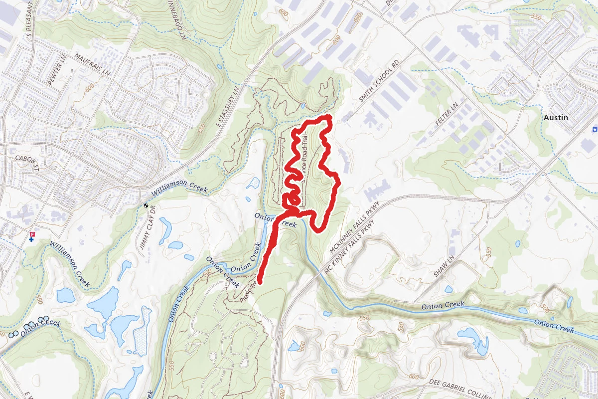 Lower Falls and Homestead Loop Trail