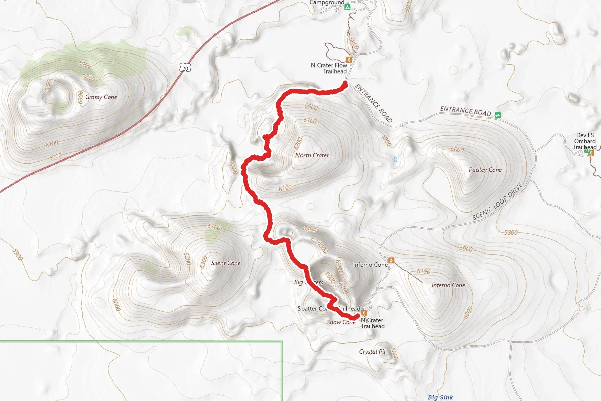 North Crater Trail