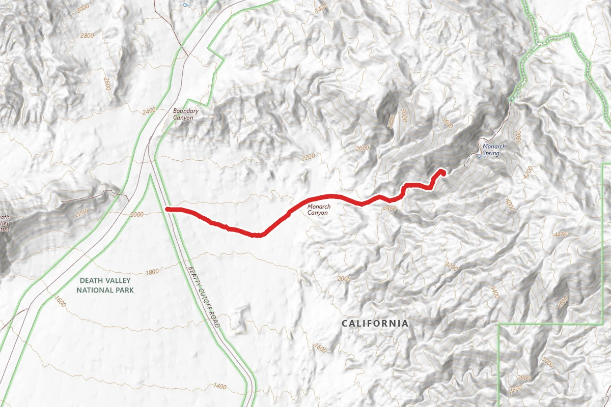 Lower Monarch Canyon