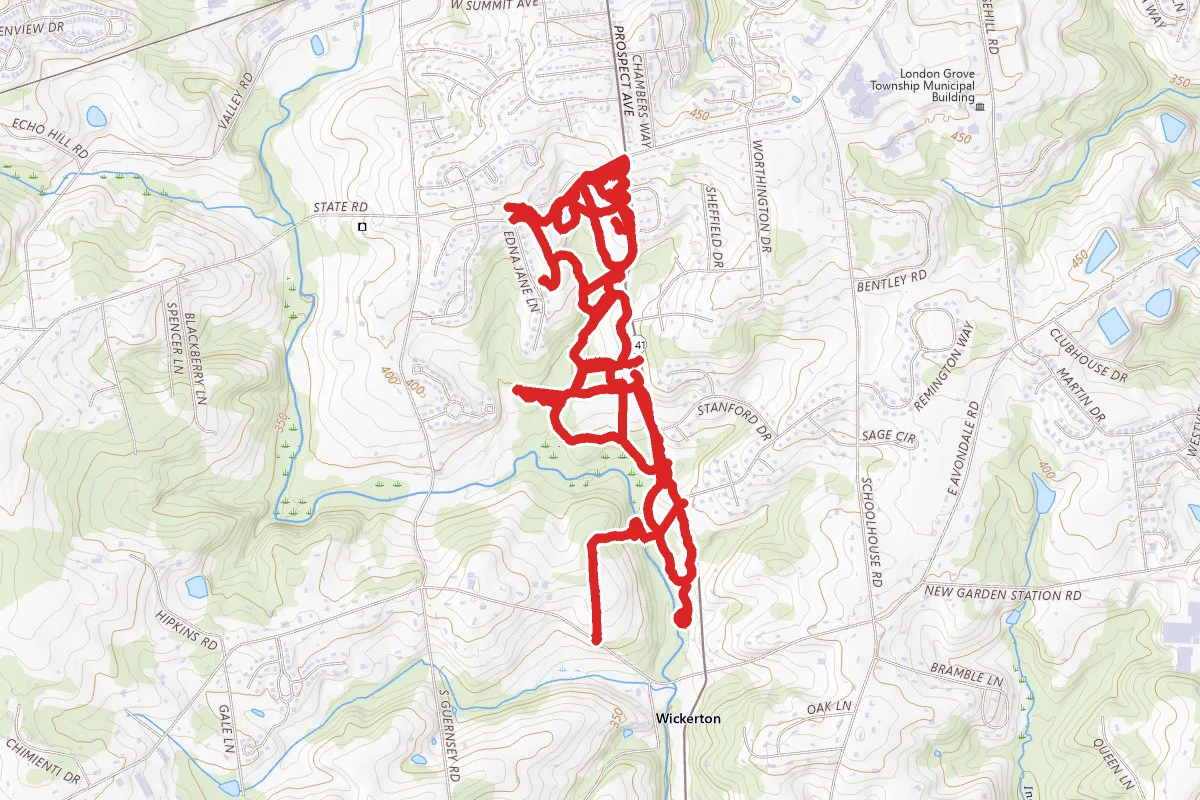 Goddard Park Trail System