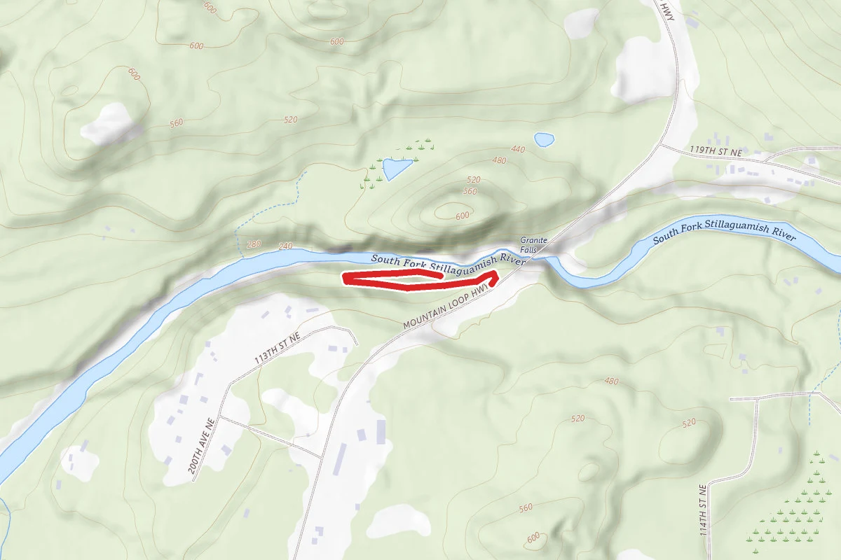Granite Falls (Fish Ladder) Trail