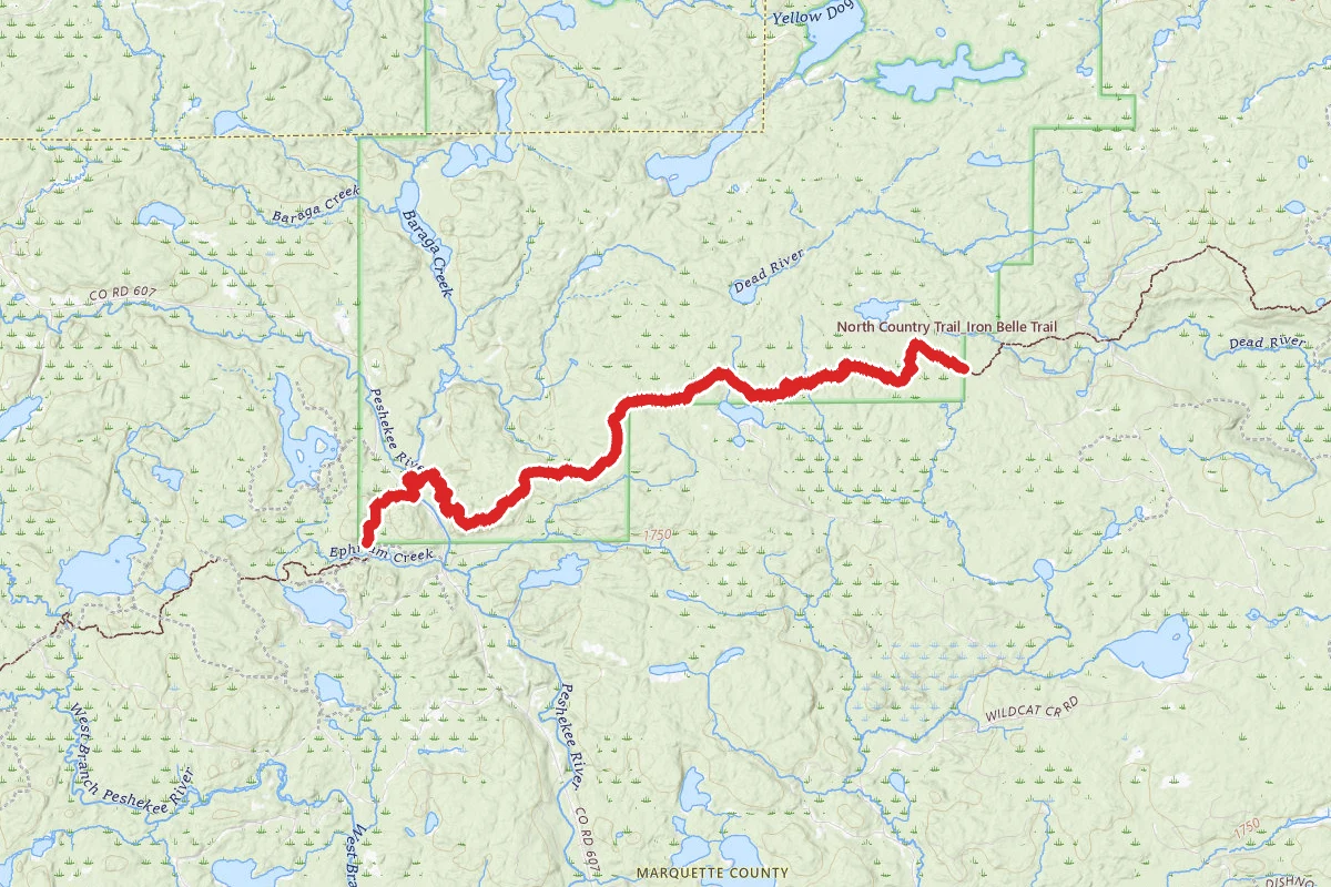North Country Trail_Iron Belle Trail