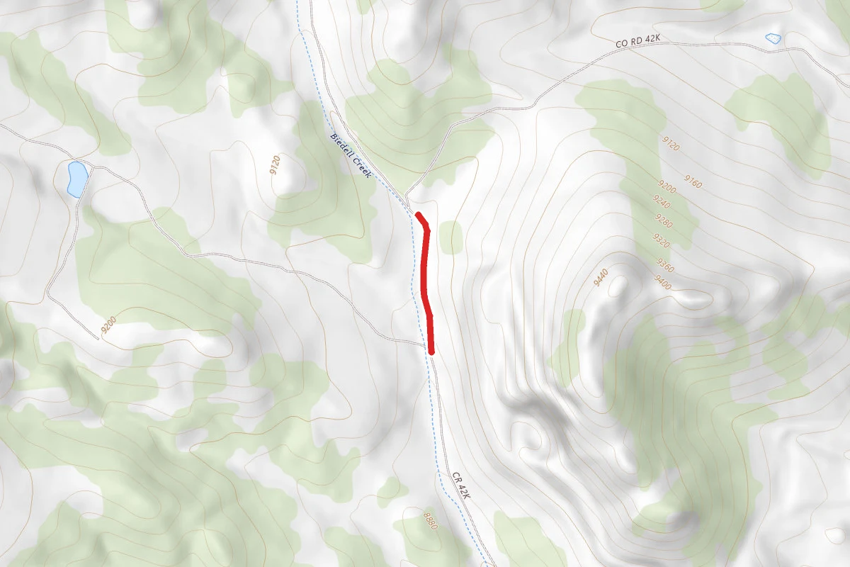 Biedell Creek Road