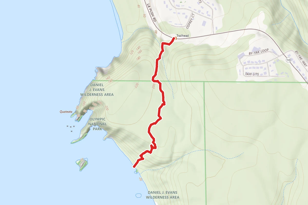 SECOND BEACH TRAIL