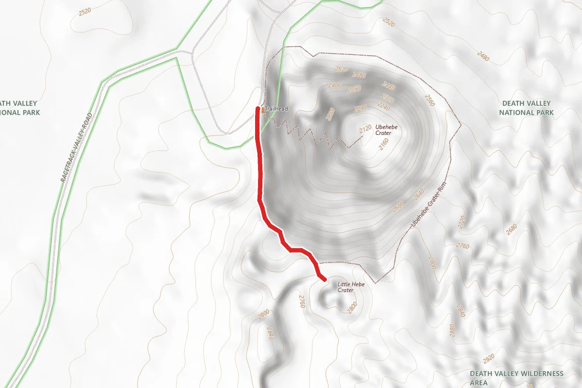 Little Hebe Crater