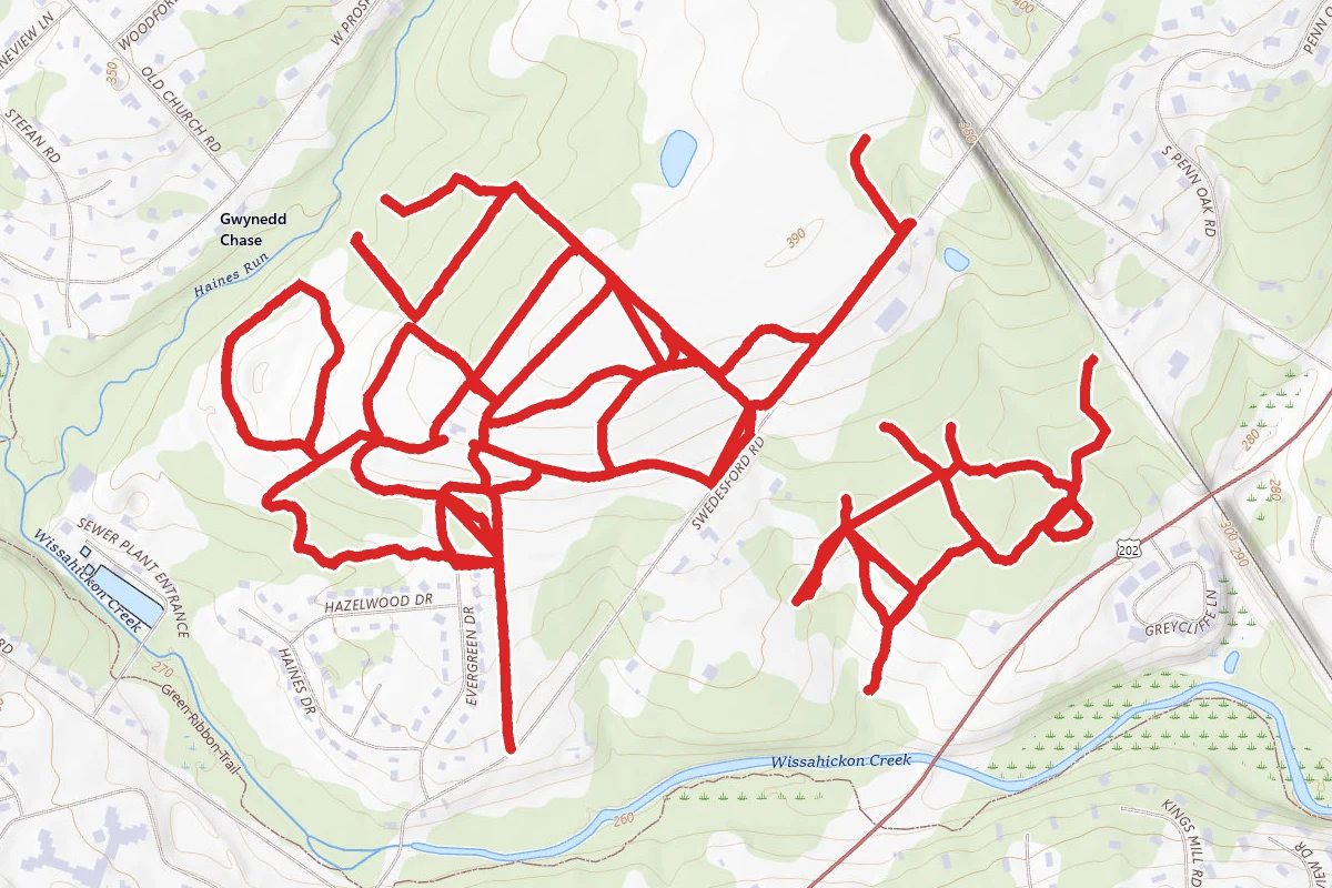Gwynedd Wildlife Preserve Trails
