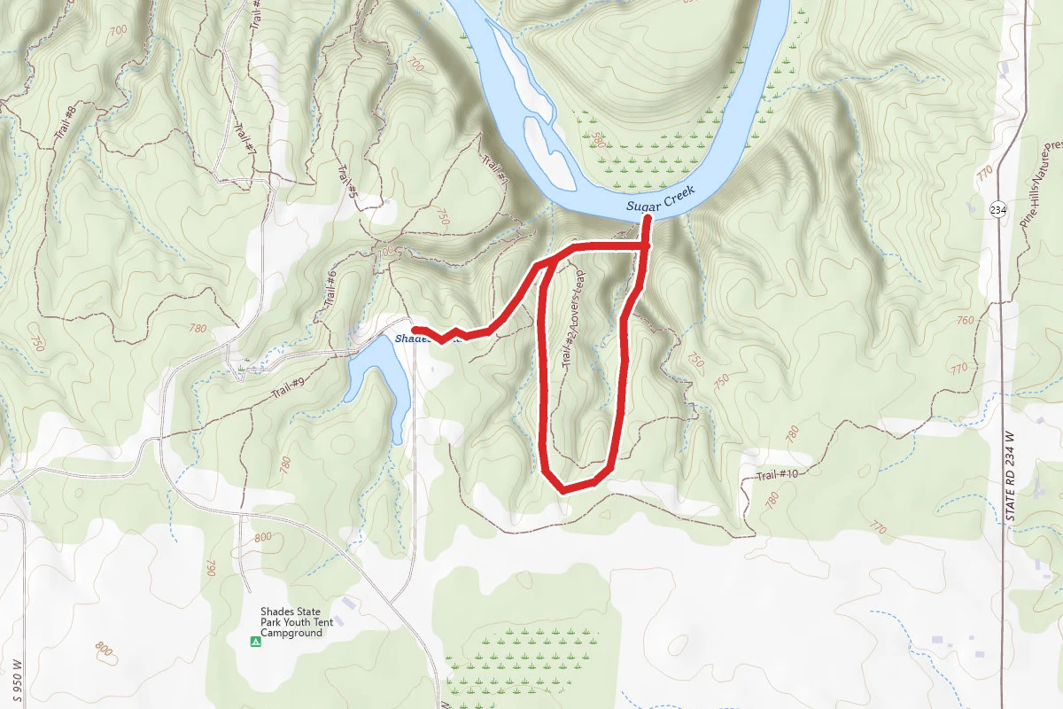 Shades State Park Trail #2