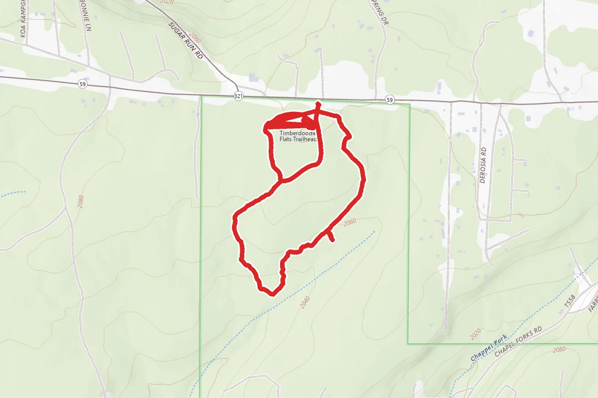 Timberdoodle Flats Wildlife Interpretive Trail