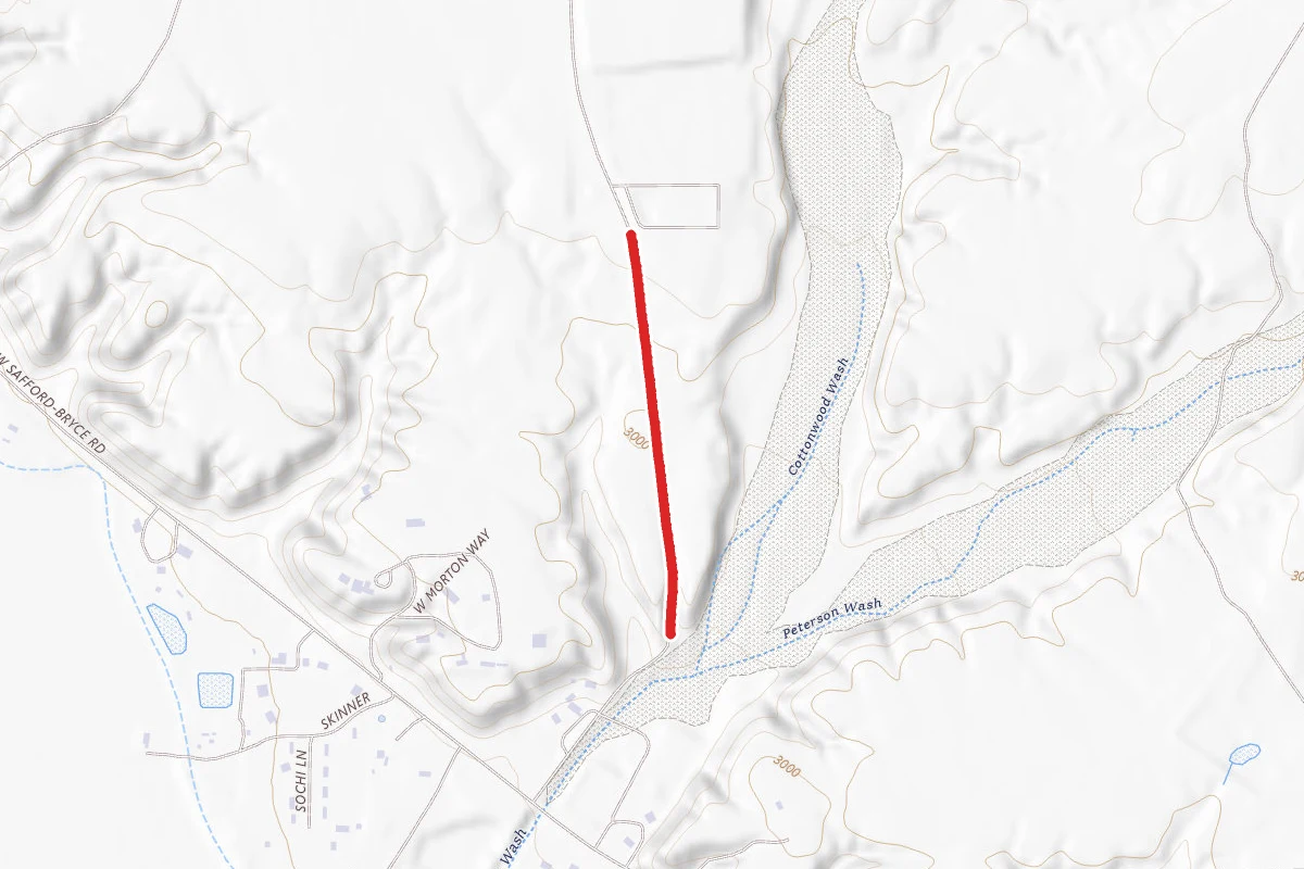 Safford Landfill Road