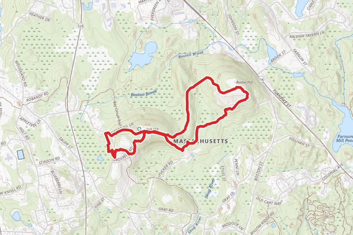 Graham Trail to Vetter Trail Loop